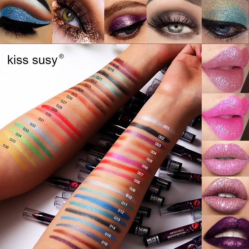 Eyeshadow Stick Manufacturer - OEM Custom 36 Color Glitter Pencil