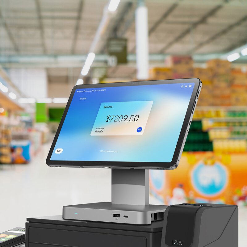 Softpos Machine Supplier - OEM 12-inch 6+128GB Front NFC USB-A RJ45 Android