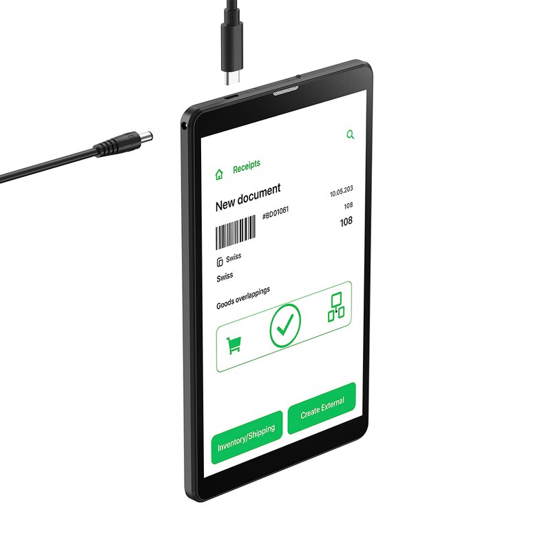 Rugged Tablet PC Supplier - OEM Customized IP54 8" 5000mAh NFC Tap to Pay HD IPS