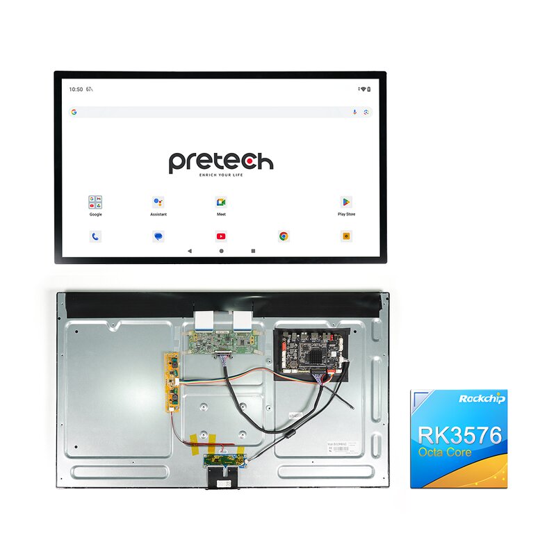 SBC Tablet Solution Supplier - OEM RK3576 32inch Wifi 6 BT5.4 6.0 TOPS NPU HMI