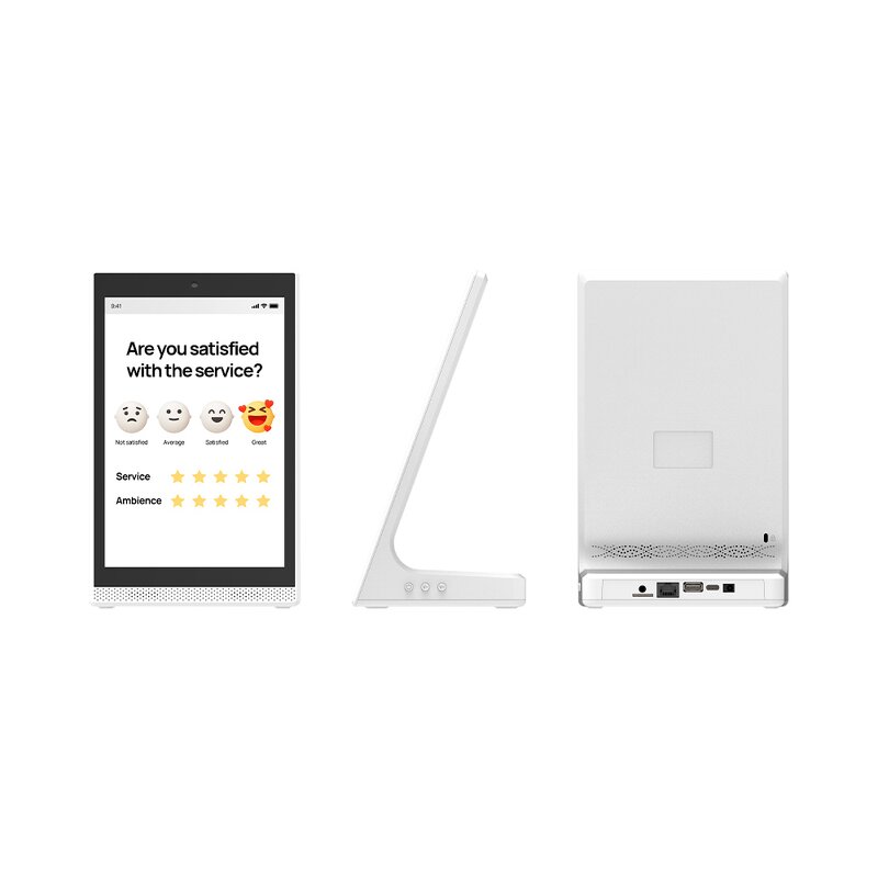 Customer Feedback Machine Factory - OEM Cost-effective 10.1inch L Shape Desktop RJ45