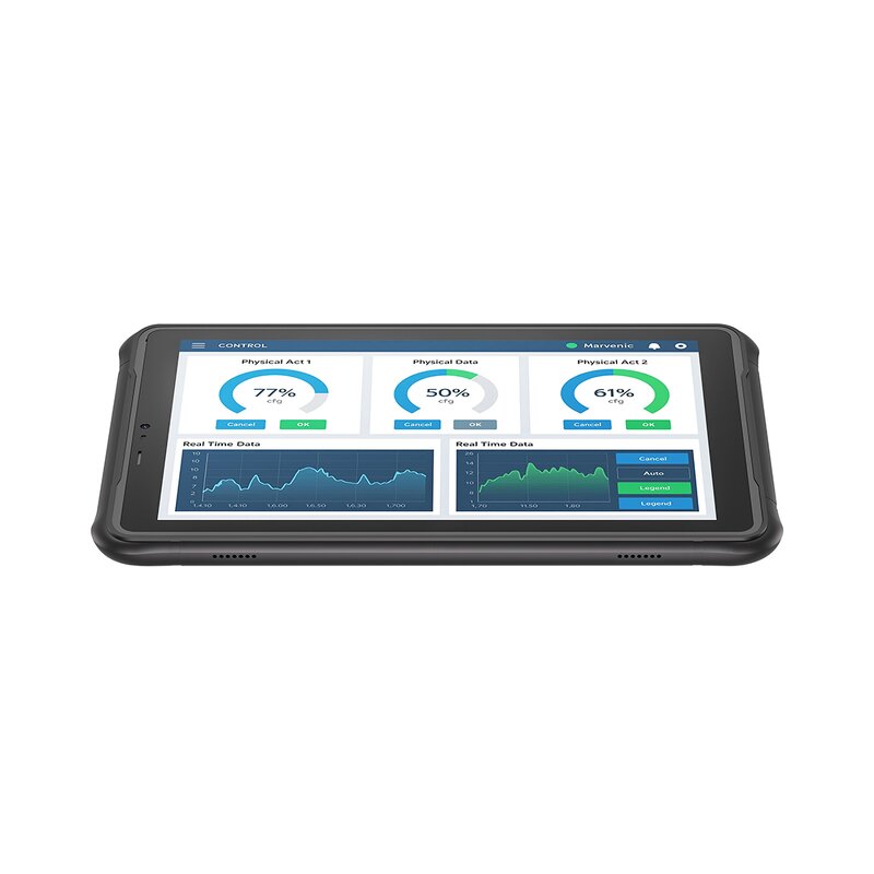 Rugged Tablet Factory - OEM Shockproof IP54 Anti-glare 5000mAh Instrument Calibration