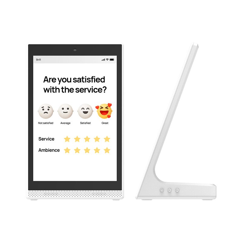 Vertical L Shape Tablet Supplier - OEM New Custom 10.1Inches RJ45 Front NFC Menu