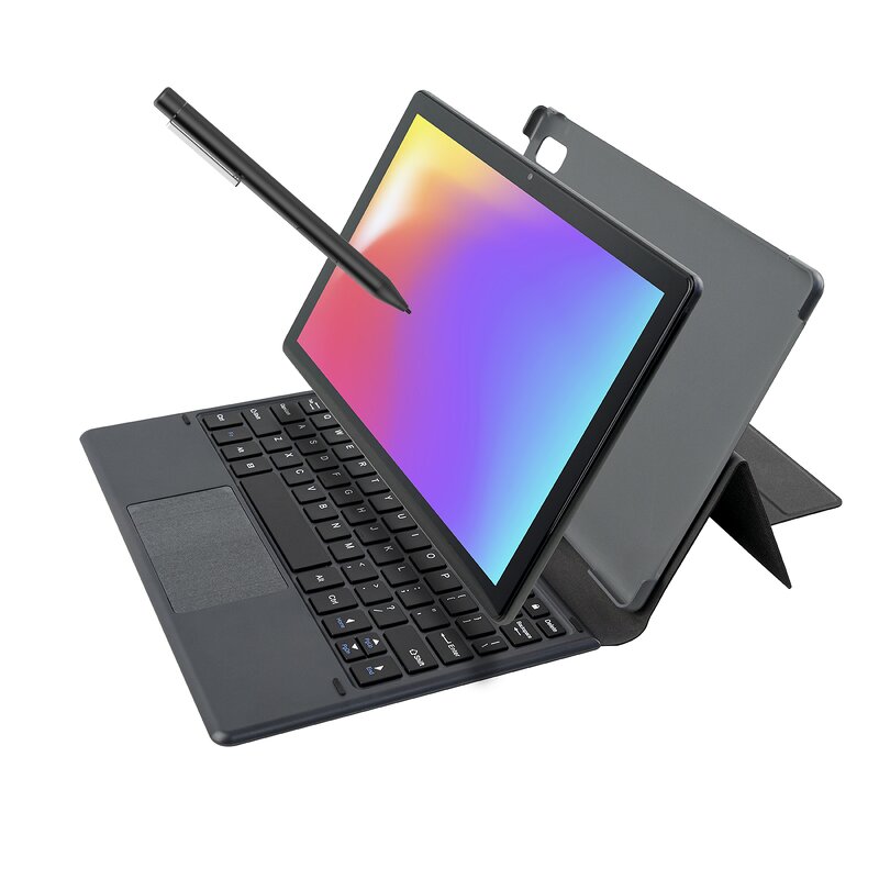 Education Tablet Supplier - OEM 10.1 Inch with Keyboard and Pen Android 12 Deep Custom