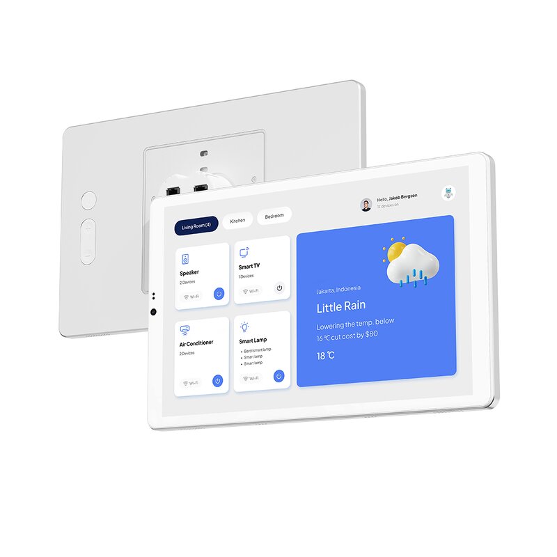 Smart Home Controller Factory - OEM PoE RS485 10 Inch Wall Tablet Magnetic Mount