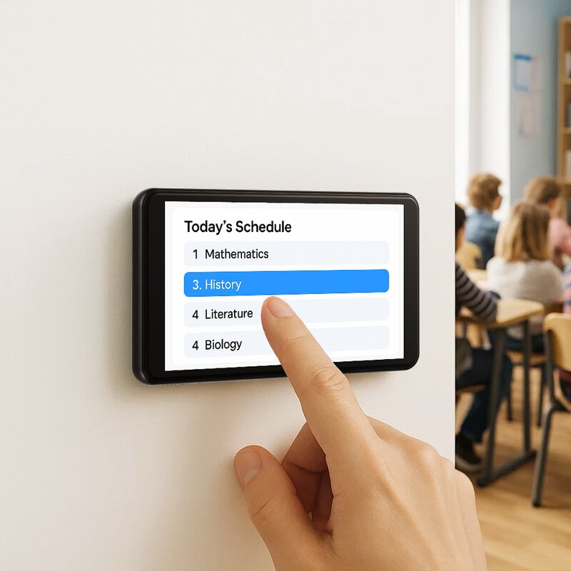 Wall Mount Tablet Manufacturer - OEM 5.5inch MT8768 4+64GB RS485 RJ45 POE