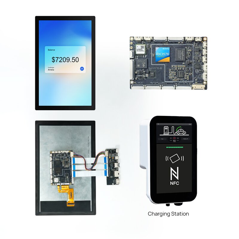 Digital Signage Kiosk Supplier - OEM Rockchip Development Board Touch Screen POS