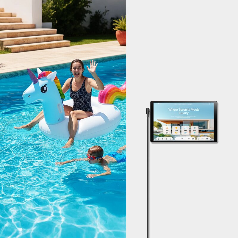 Wall Mount Tablet Factory - OEM 10.1 Inch Allwinner A523 Dual USB C AC Wifi