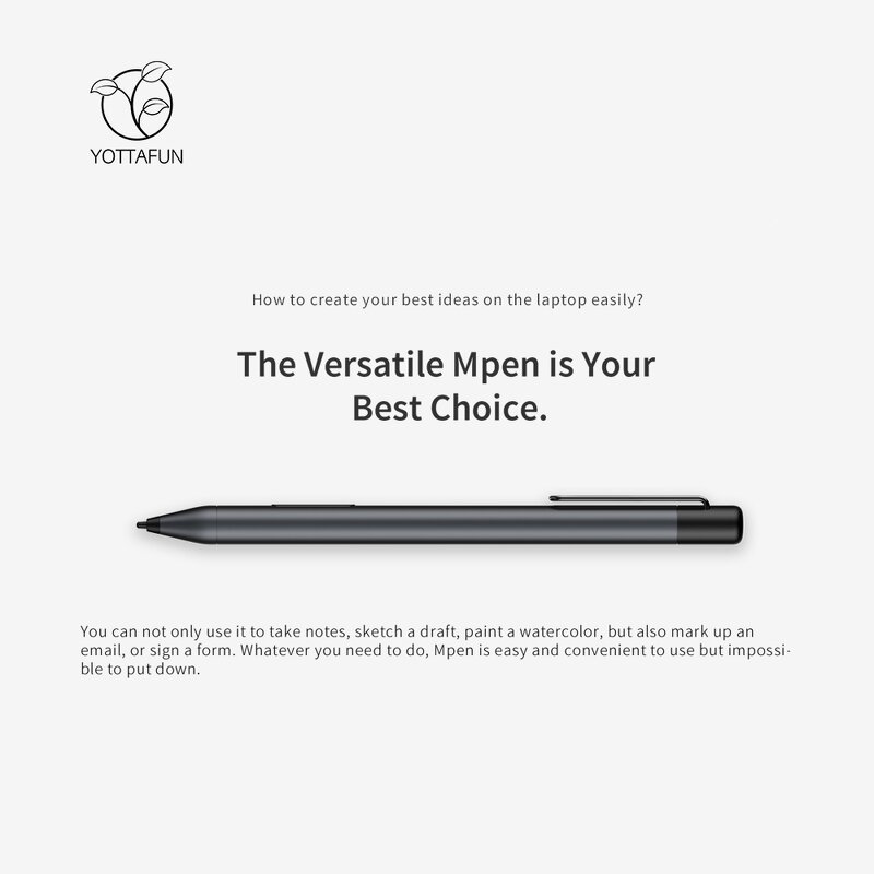 Active Capacitive Stylus Pen Factory - OEM Hot Selling Slim 1024 Pressure Levels Surface