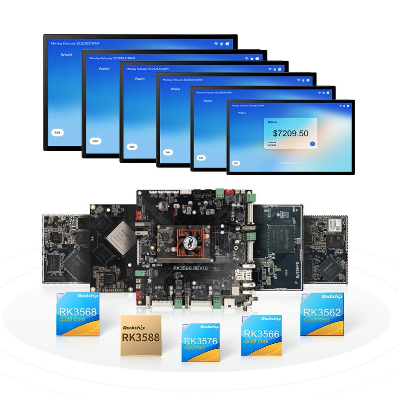 Digital Signage Kiosk Supplier - OEM Rockchip Development Board Touch Screen POS