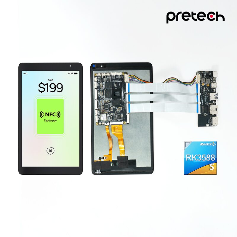 Development Board Manufacturer - OEM Open Frame 8 Inch RK3588 PCB Rockchip Wifi 6