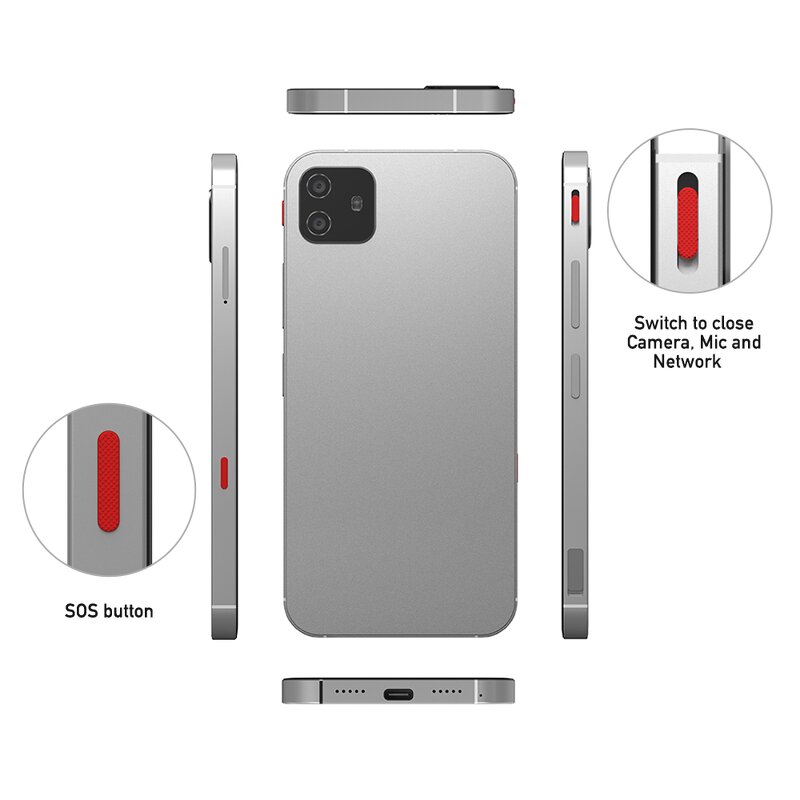 Customizable Smartphone Supplier - OEM 4G LTE Untraceable Security Chip 6.26inch ODM