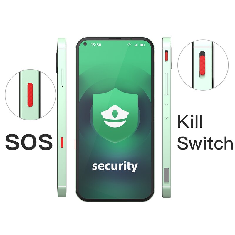 Unlocked Smartphones Manufacturer - OEM 6.26inch Unhackable 4G Security Phone Kill Switch