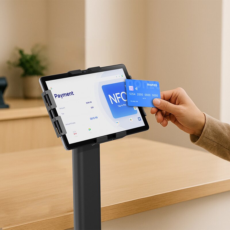 Android POS Tablet Supplier - OEM 10 Inch MT8786 4+64GB Front NFC Dual USB C