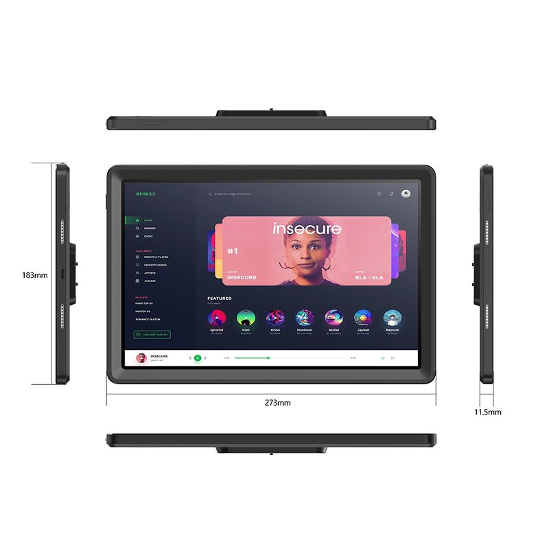 Headrest Android Tablet Factory - OEM 11 Inch G99 FHD Incell Front NFC Taxi Rear Seat