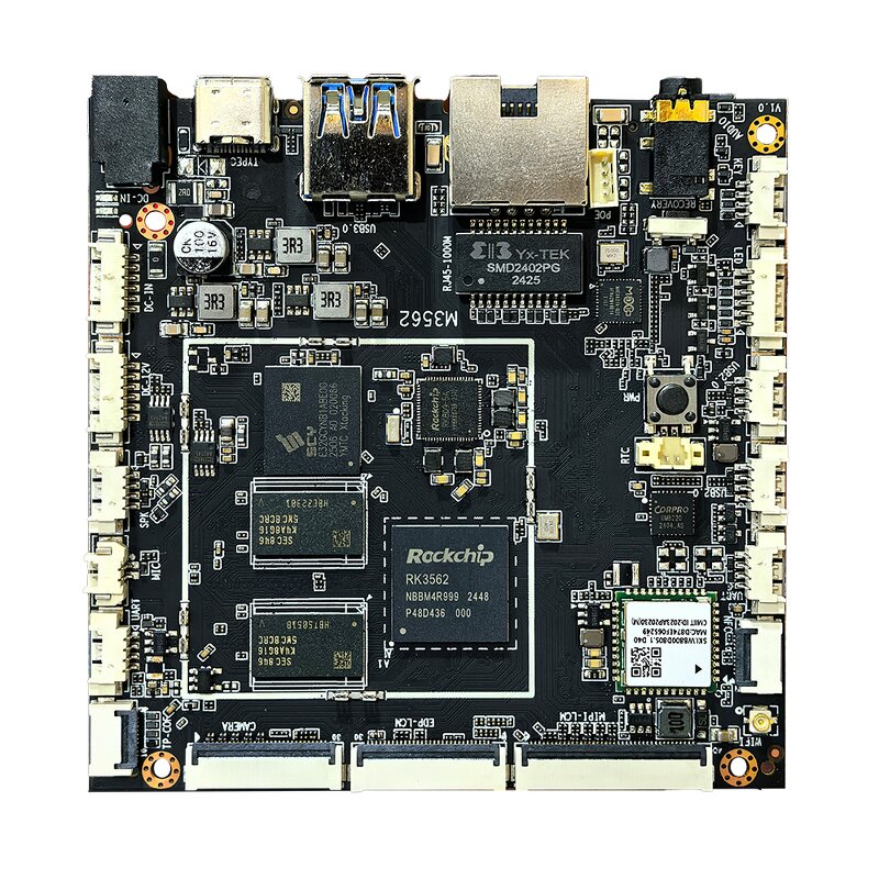 Rockchip Development Board Factory - OEM Customized RK3562 Android Quad Core 1 Tops NPU