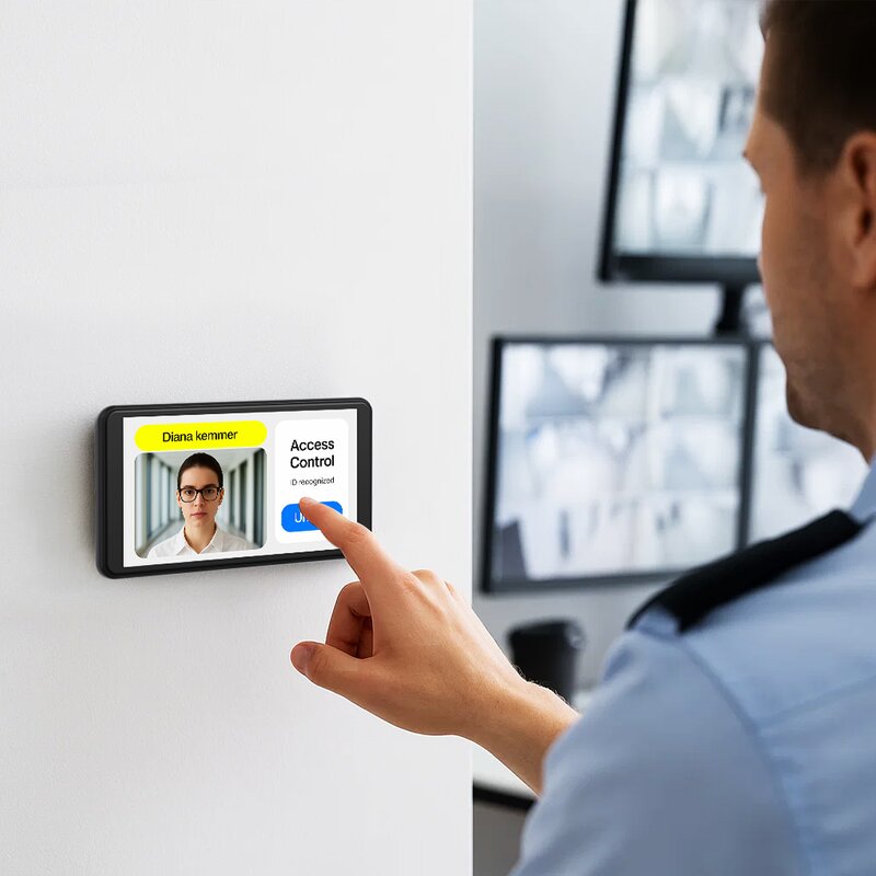 Wall Mount Tablet Manufacturer - OEM 5.5inch MT8768 4+64GB RS485 RJ45 POE