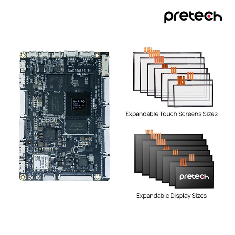 Development Board Manufacturer - OEM Open Frame 8 Inch RK3588 PCB Rockchip Wifi 6