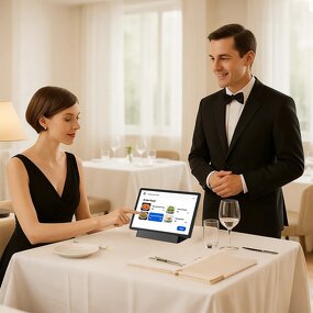 Advertising Kiosk Tablet Factory - OEM 10.95 Inch 6+128GB NFC Tap to Pay