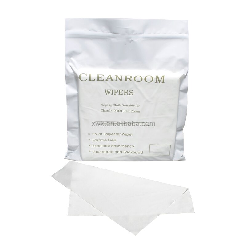 Microfiber Cleanroom Wipes Manufacturer - OEM/ODM High Quality 100pcs 9inch 75% Polyester