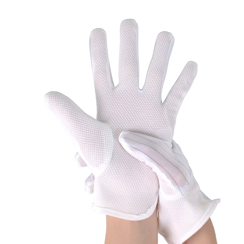 Antistatic Conductive Gloves Supplier - OEM/ODM Lint Free Fabric Wire Cleanroom ESD Dotted