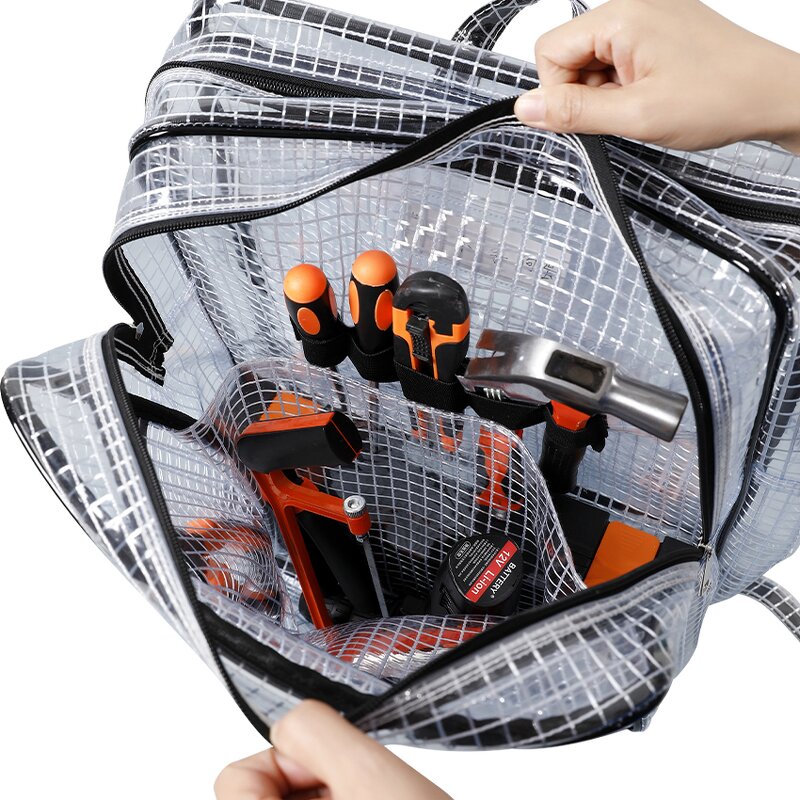 ESD Backpack Manufacturer - OEM/ODM High Capacity PVC with Zipper Lock Electronic Industry