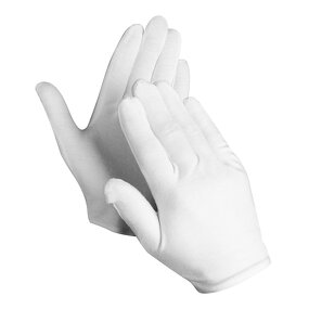 White Cotton Thin Gloves Manufacturer - OEM/ODM Non Disposable Smooth Flexible Breathable