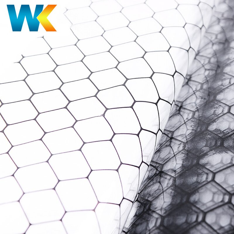 ESD Curtain Supplier - OEM/ODM Transparent Black PVC Grid Cleanroom Antistatic Working Area