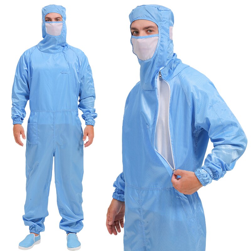 ESD Anti-Static Garment Factory - OEM/ODM Cleanroom Dust Proof Jumpsuit Workwear Coverall