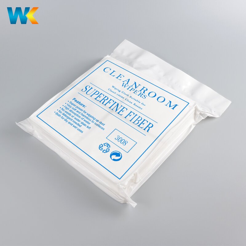 Cleanroom Wipes Manufacturer - OEM/ODM Supply Ability 4 Inch Lint Free Lab Myesde 100% Polyester