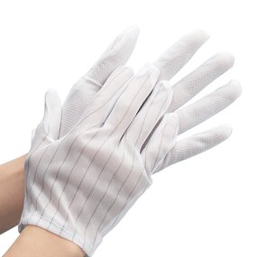 Antistatic Conductive Gloves Supplier - OEM/ODM Lint Free Fabric Wire Cleanroom ESD Dotted