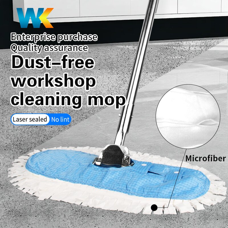 Anti-static Microfiber Mop Manufacturer - OEM/ODM High Water Absorption Lint Free Floor