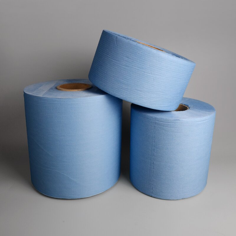 Embossed Cleaning Wipes Manufacturer - OEM/ODM Multipurpose Jumbo Rolls Industrial Workshop