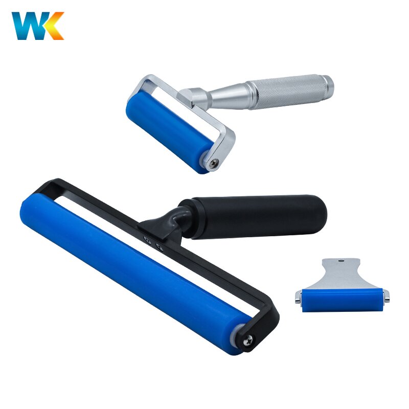 Aluminum Sticky Roller Supplier - OEM/ODM Clean Room Anti-Static Silicon Roller Cleaner