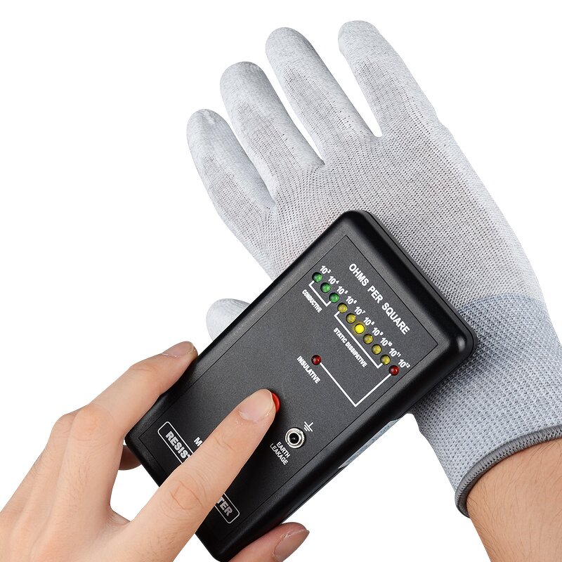 Industrial ESD Gloves Factory - OEM/ODM Pu Coated White Carbon Fiber Nylon Gloves