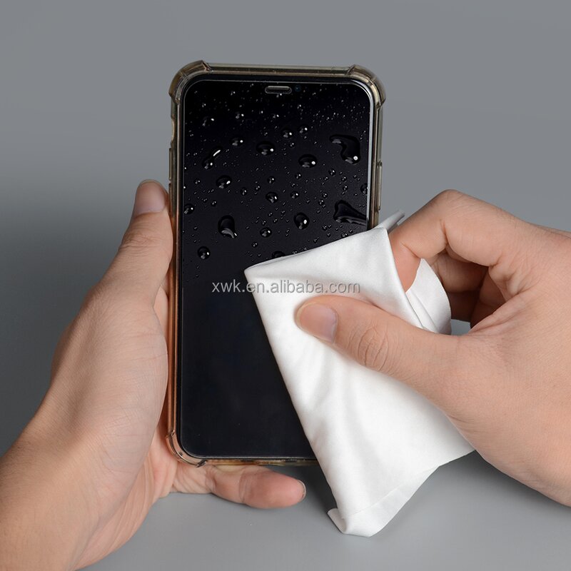 Microfiber Cleanroom Wipes Supplier - OEM/ODM 100PCS 6inch Laser Cut Polyester Automotive