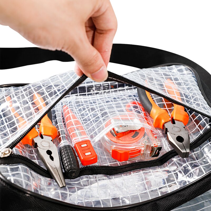 PVC Crossbody Shoulder Bag Manufacturer - OEM/ODM 12-Inch Anti-Static Waterproof Tool Organizer