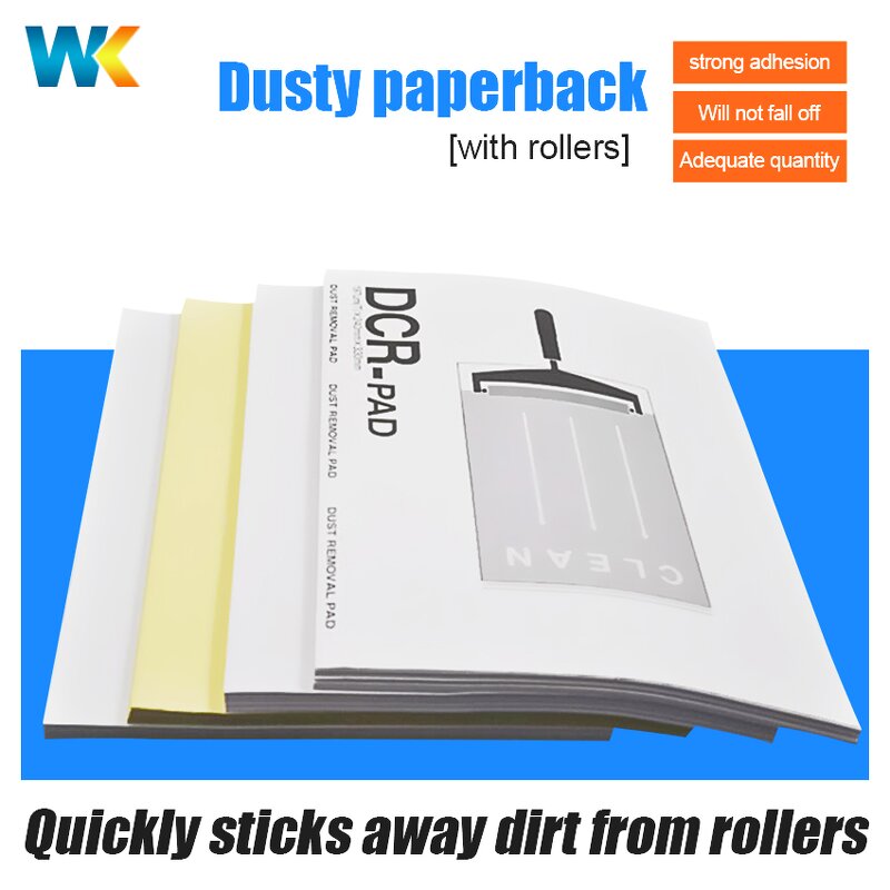 Peelable Silicone Roller Factory - OEM/ODM Cleanroom Safety DCR Pad Adhesive Clean Paper