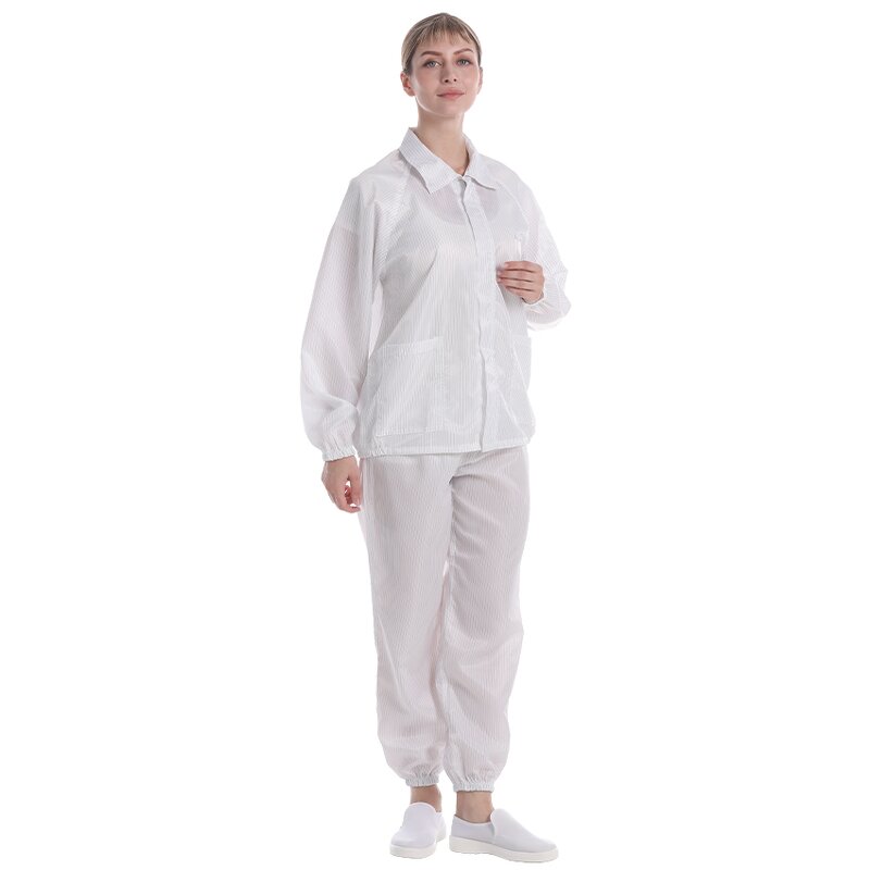ESD Safety Workwear Manufacturer - OEM/ODM Anti-Static Cleanroom Suit for Food Laboratory