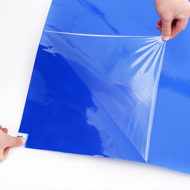 Tacky Mat Supplier - OEM/ODM High Quality Industrial Blue PE 30 Layers Safety