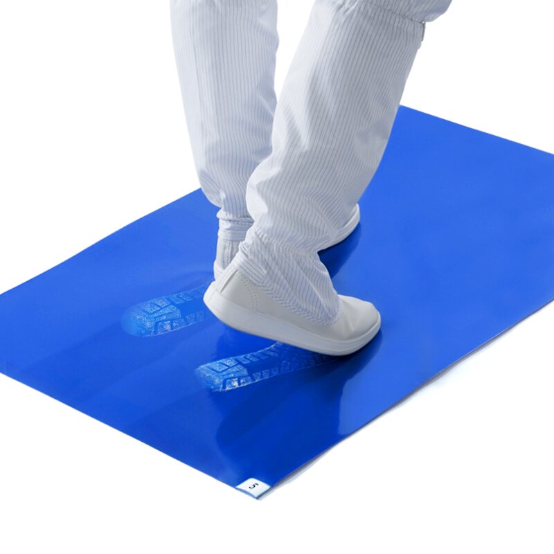 Tacky Mat Supplier - OEM/ODM High Quality Industrial Blue PE 30 Layers Safety