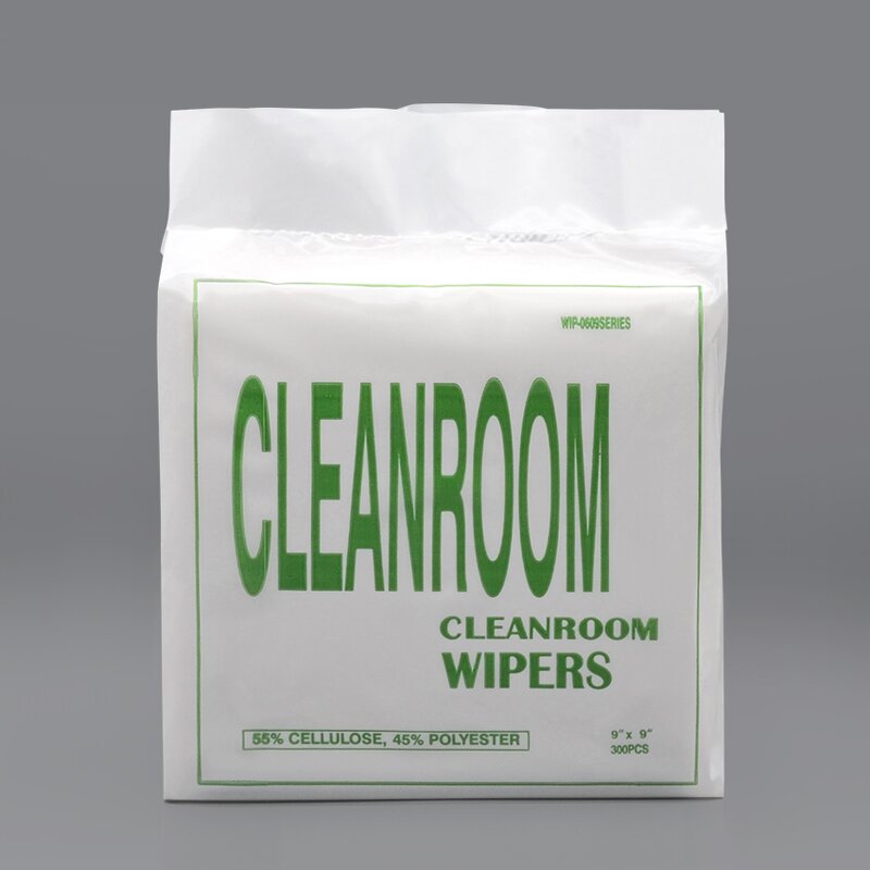 Cleanroom Poly Cellulose Wipe Supplier - OEM/ODM 0609 Lint-Free Nonwoven 300pcs Bag