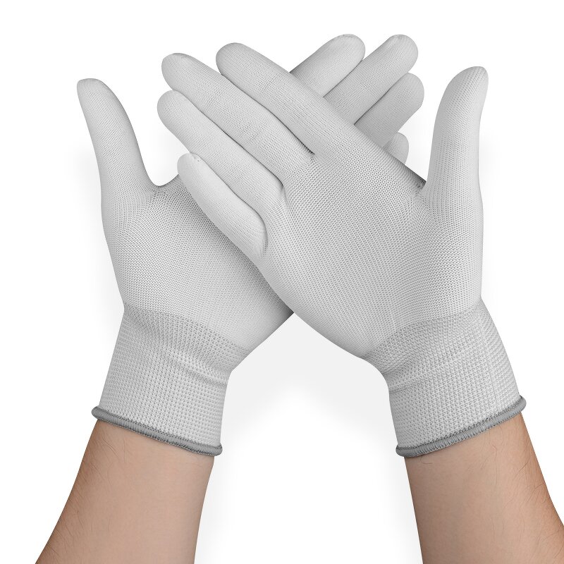 White PU Palm Gloves Manufacturer - OEM/ODM High Quality 13 Gauge Nylon Coating Industry