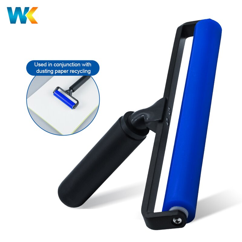 Washable Silicone Lint Roller Manufacturer - OEM/ODM Blue Reusable for PCB Dust Removal