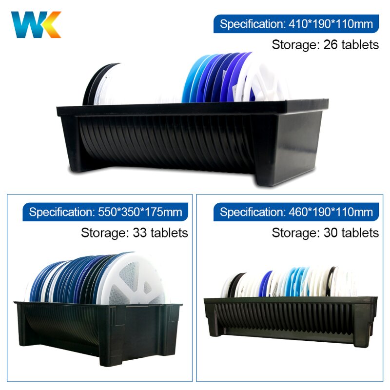 ESD SMT Reel Box Manufacturer - OEM/ODM Tray Holder Anti-static SMD Coil Bin Containers