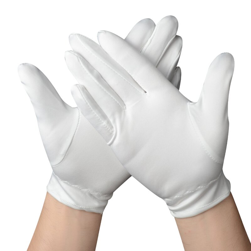 Microfiber Safety Gloves Supplier - OEM/ODM High Quality White Dust-Free Thin Cleanroom