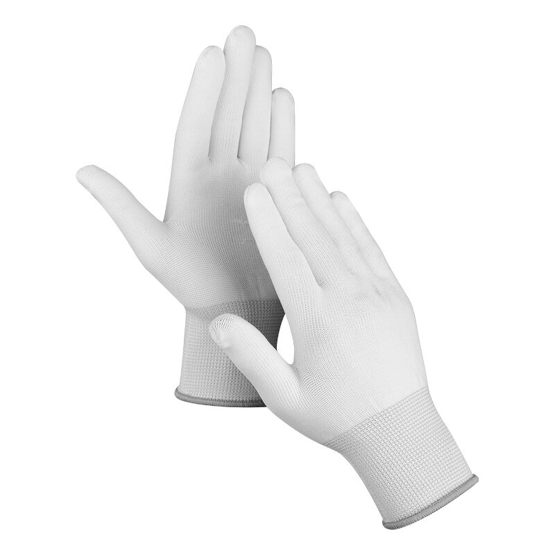 White PU Palm Gloves Manufacturer - OEM/ODM High Quality 13 Gauge Nylon Coating Industry