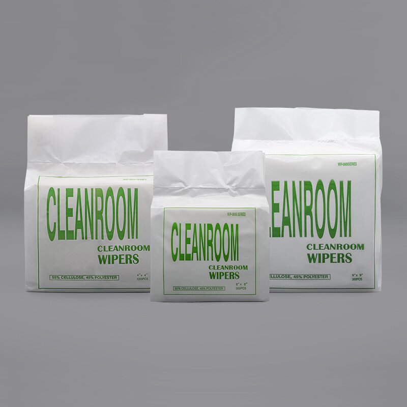 Cleanroom Poly Cellulose Wipe Supplier - OEM/ODM 0609 Lint-Free Nonwoven 300pcs Bag