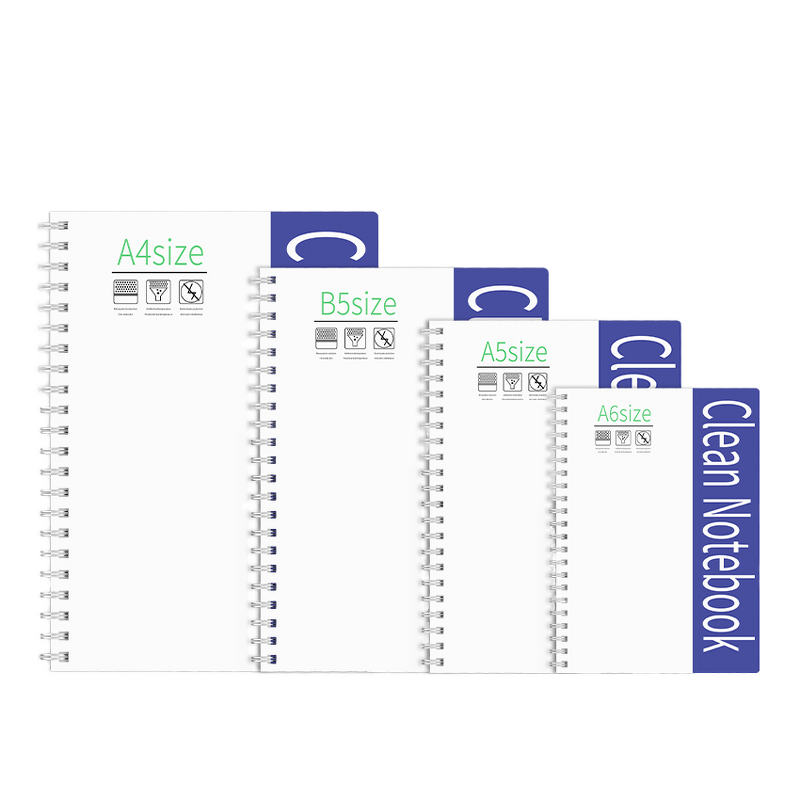 ESD Shielding Bag Factory - OEM/ODM Lint-Free A4/A5/A6/B5 Notebook Dust-Free Blue Virgin