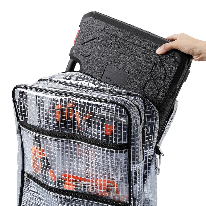 ESD Backpack Manufacturer - OEM/ODM High Capacity PVC with Zipper Lock Electronic Industry